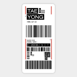 NCT's TAEYONG's TAG - RESONANCE Sticker